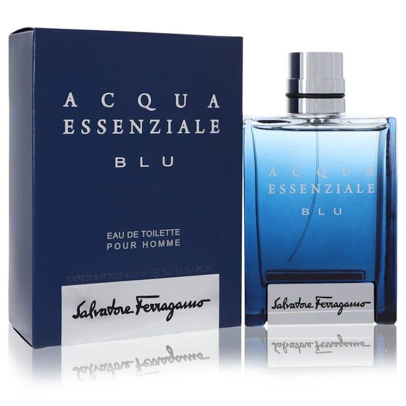 商品Salvatore Ferragamo|Acqua Essenziale Blu by Salvatore Ferragamo Eau De Toilette Spray 3.4 oz 3.4 OZ,价格¥440,第1张图片