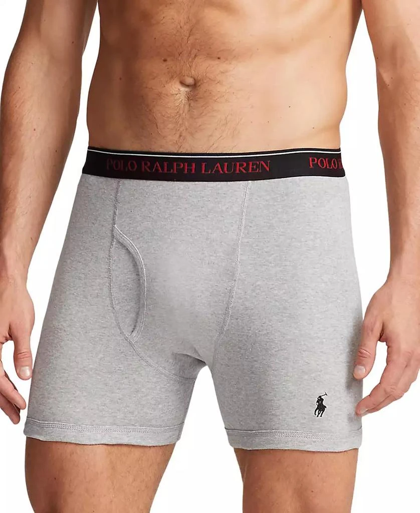 商品Ralph Lauren|Men's 5+1 Free Bonus Classic Fit Cotton Boxer Briefs,价格¥513,第5张图片详细描述