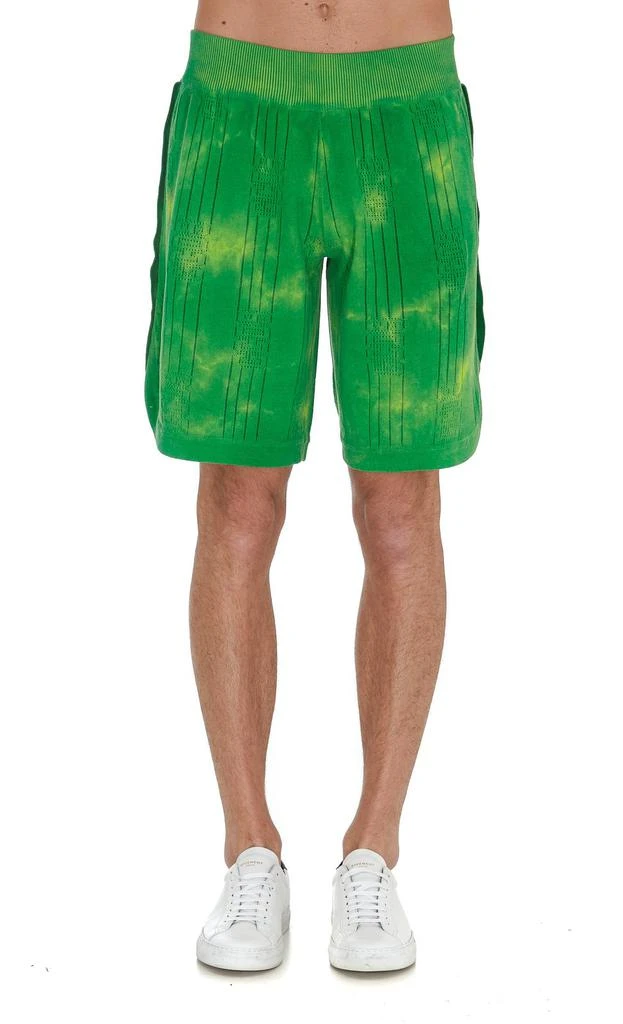 商品GCDS|GCDS Tie-Dye Knitted Bermuda Shorts,价格¥1570,第4张图片详细描述