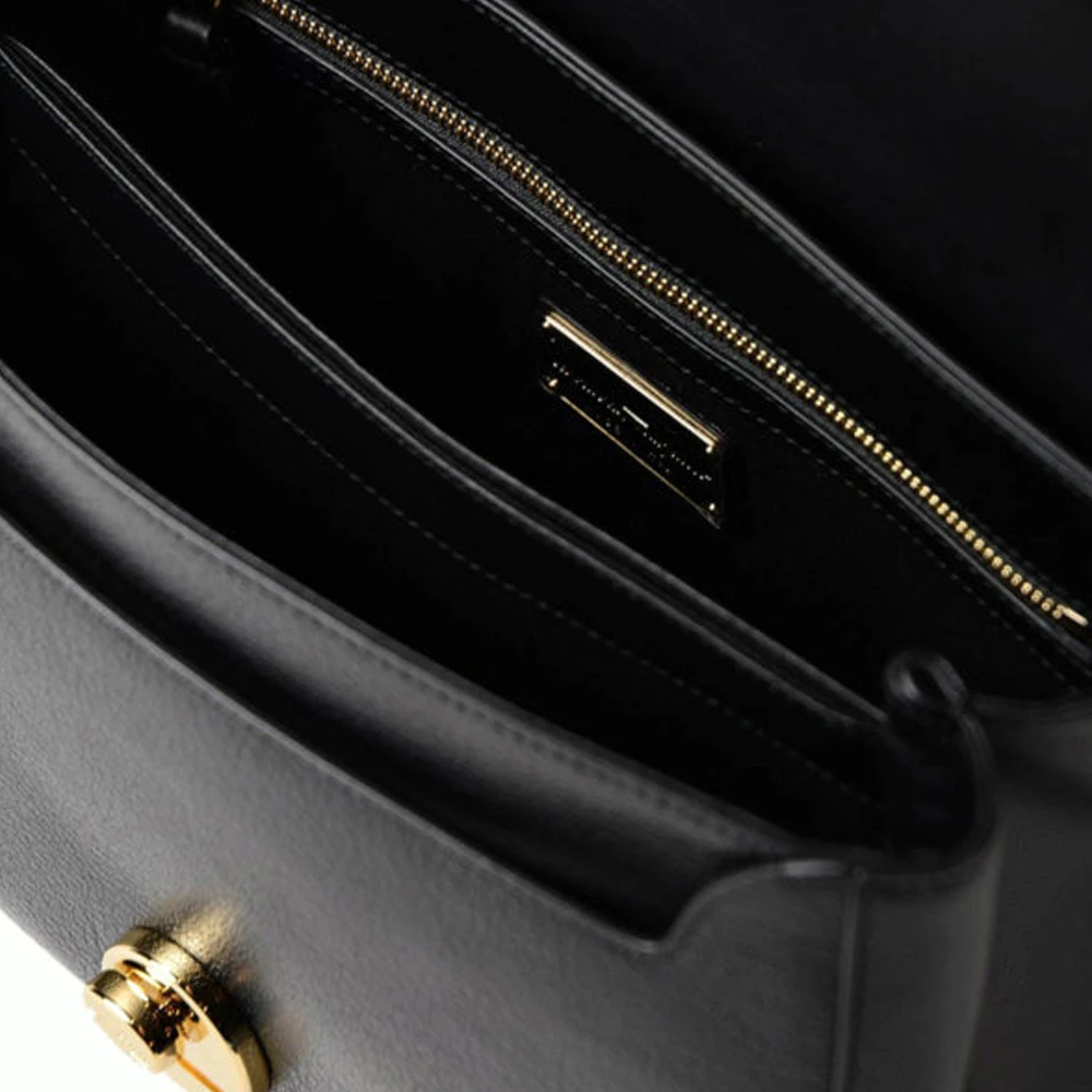 Salvatore Ferragamo 菲拉格慕 女士黑色牛皮单肩包 21-G843-684505 商品