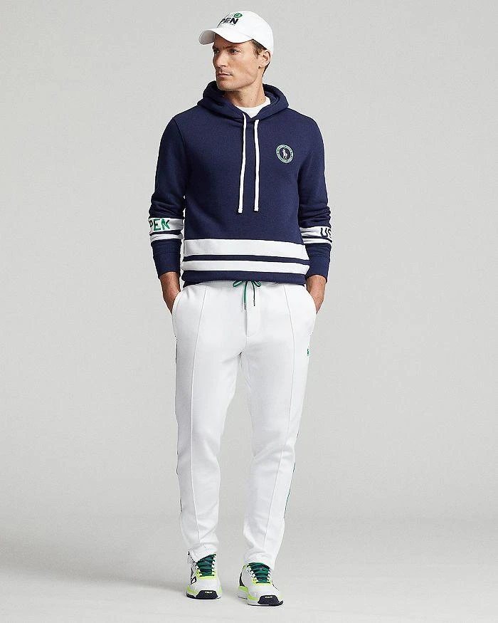 商品Ralph Lauren|US Open Striped Fleece Hoodie,价格¥757,第2张图片详细描述