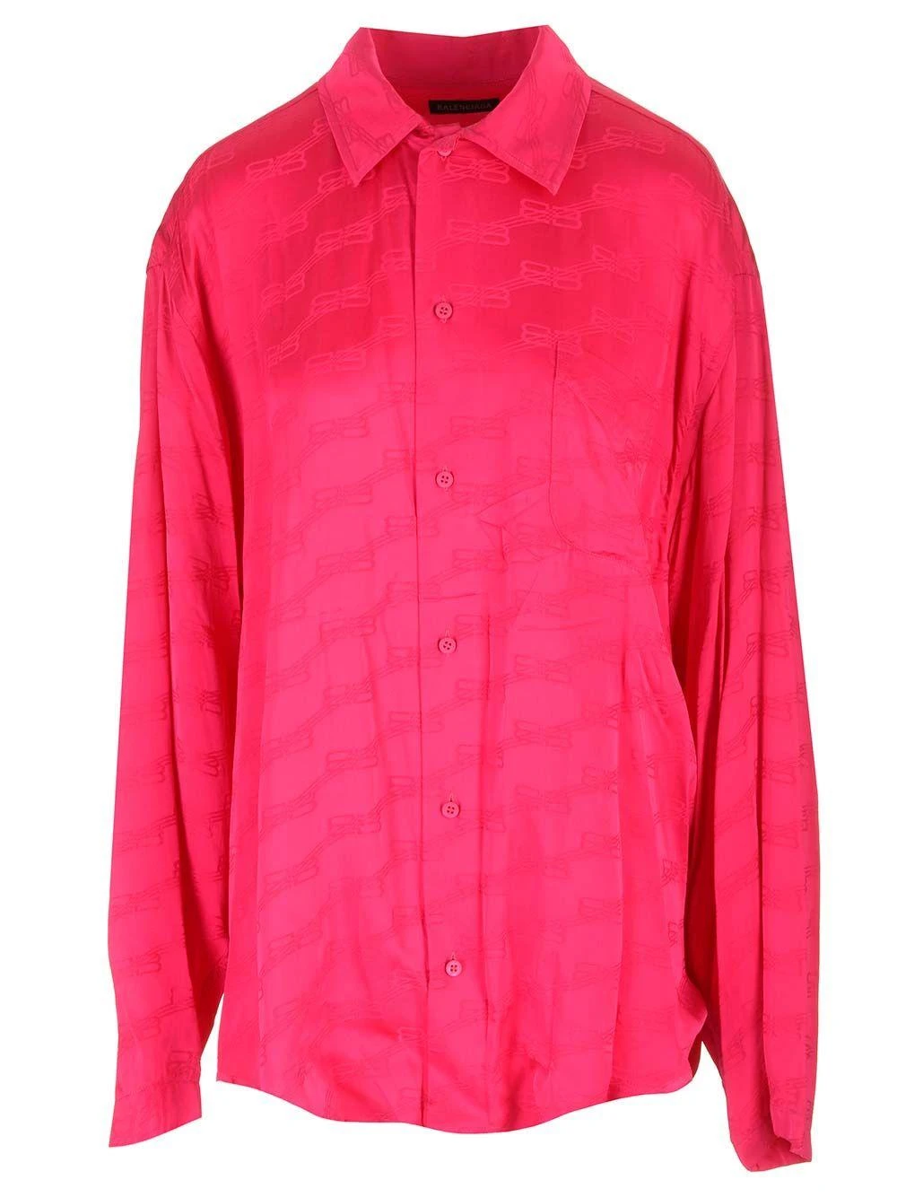 商品【商品预售15天发货】 Balenciaga|Balenciaga 女士衬衫 681631TMO685510 红色,价格¥5357,第6张图片详细描述