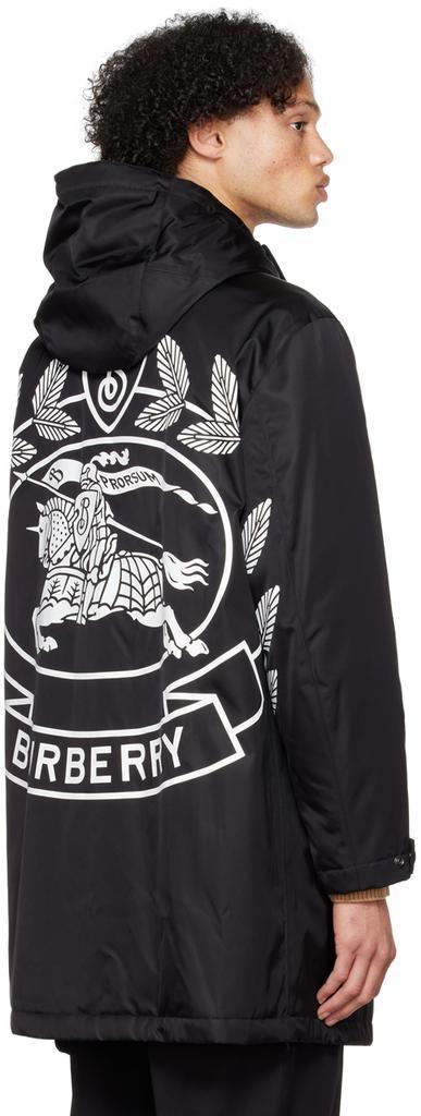 商品Burberry|黑色 Anderton EKD 大衣,价格¥11876,第5张图片详细描述