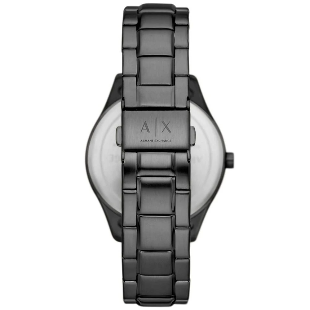 商品Armani Exchange|Men's Multifunction Black Stainless Steel Bracelet Watch, 42mm,价格¥1431,第3张图片详细描述