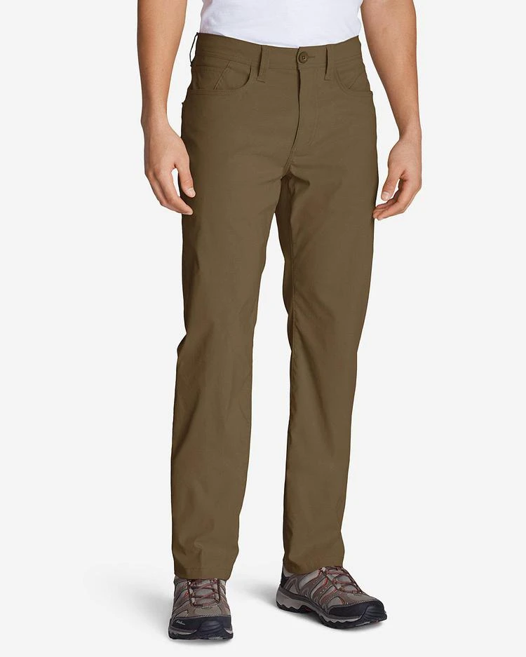 商品Eddie Bauer|Men&#39;s Horizon Guide Five-Pocket Pants - Straight Fit,价格¥522,第2张图片详细描述