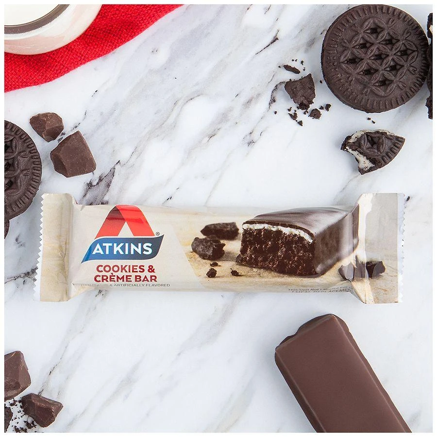 商品Atkins|Meal Bars Cookies 'n' Creme,价格¥94,第2张图片详细描述