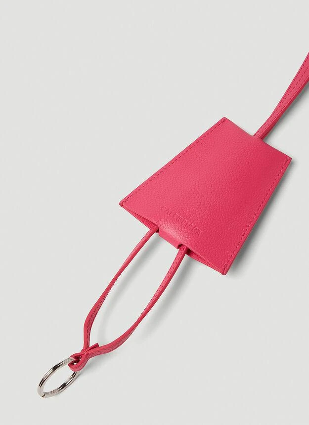 商品Balenciaga|Utility Key Holder in Pink,价格¥648,第3张图片详细描述