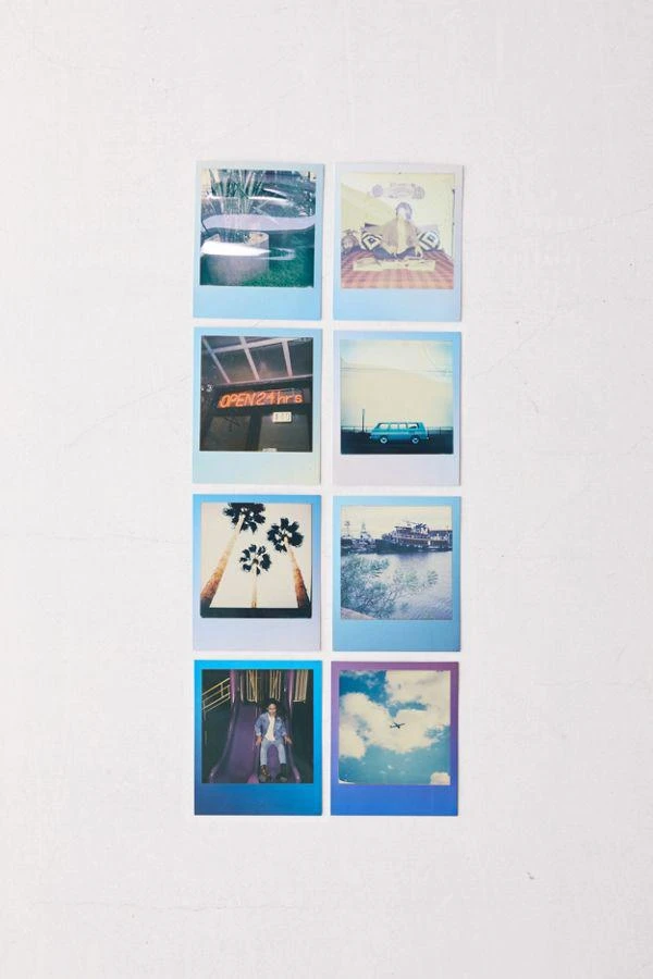 商品Polaroid Originals|宝丽来i-Type相纸 夏日蓝特别版,价格¥75,第2张图片详细描述