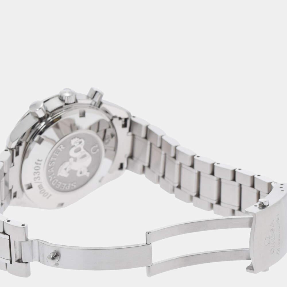 Omega Silver Stainless Steel Speedmaster 323.10.40.40.02.001 Automatic Men's Wristwatch 40 mm商品第4张图片规格展示