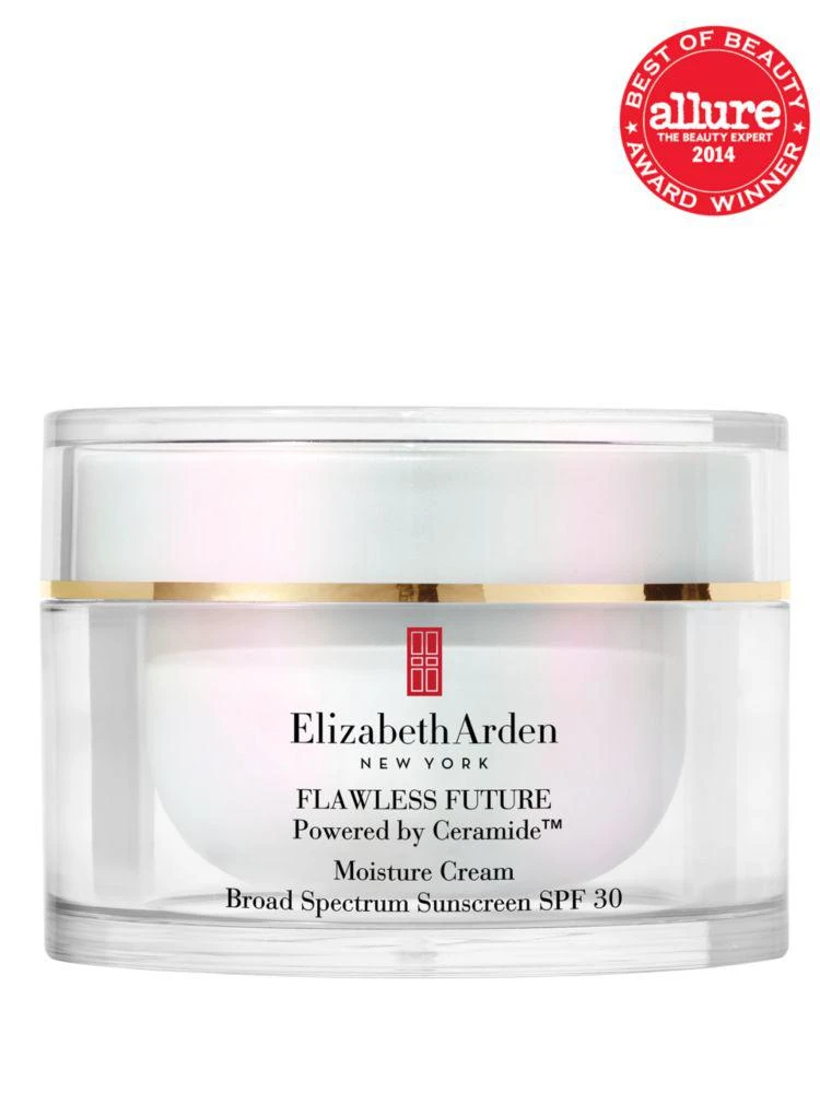 商品Elizabeth Arden|Flawless Future Powered by Ceramide Moisture Cream Broad Spectrum Sunscreen SPF 30,价格¥342,第1张图片