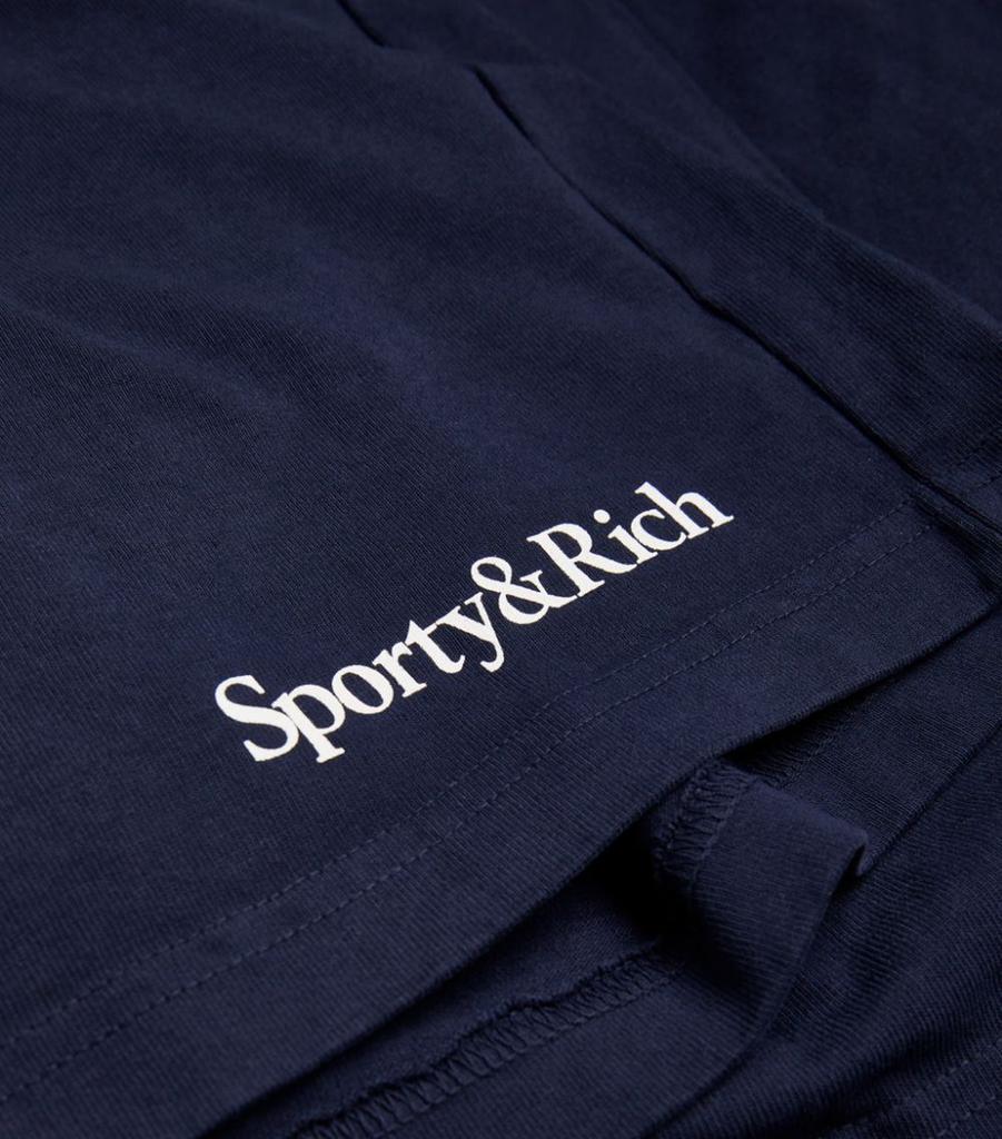 商品Sporty & Rich|Logo Shorts,价格¥838,第7张图片详细描述