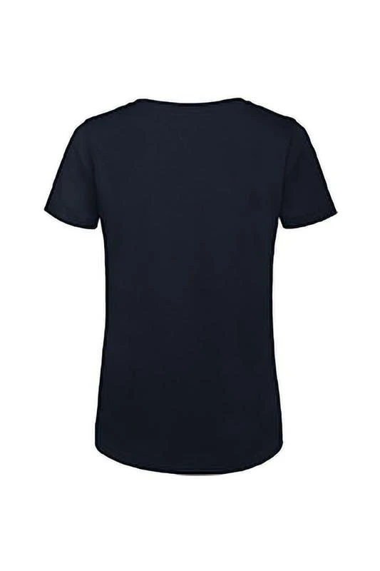 商品B&C|B&C Womens/Ladies Favourite Organic Cotton Crew T-Shirt (Navy Blue),价格¥112,第2张图片详细描述