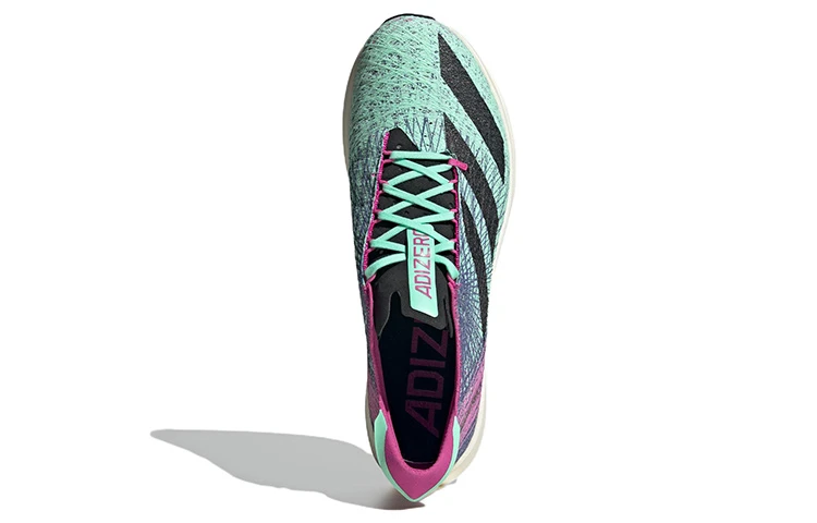 商品[国内直发] Adidas|adidas Adizero Prime X 舒适百搭 织物减震防滑耐磨轻便透气 低帮 碳板 马拉松跑步鞋 男女同款 绿紫红,价格¥1220,第6张图片详细描述