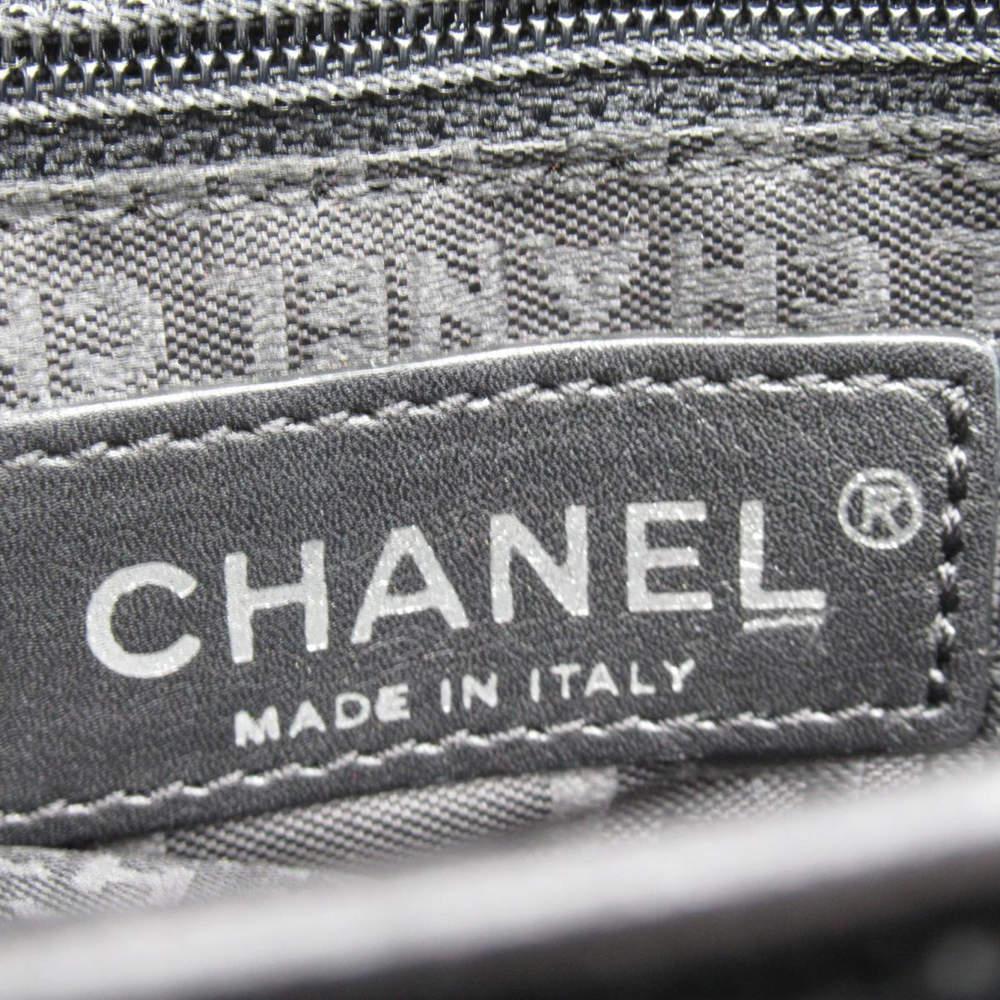 Chanel Black Suede Leather No.5 Camellia Flap Shoulder Bag商品第7张图片规格展示