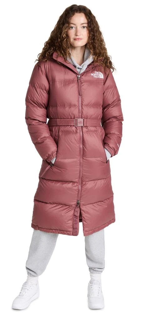 商品The North Face|The North Face Women's Nuptse Belted Long Parka,价格¥1345,第1张图片