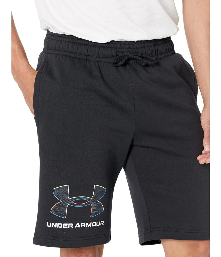 商品Under Armour|Rival Fleece Graphic Shorts,价格¥227,第3张图片详细描述