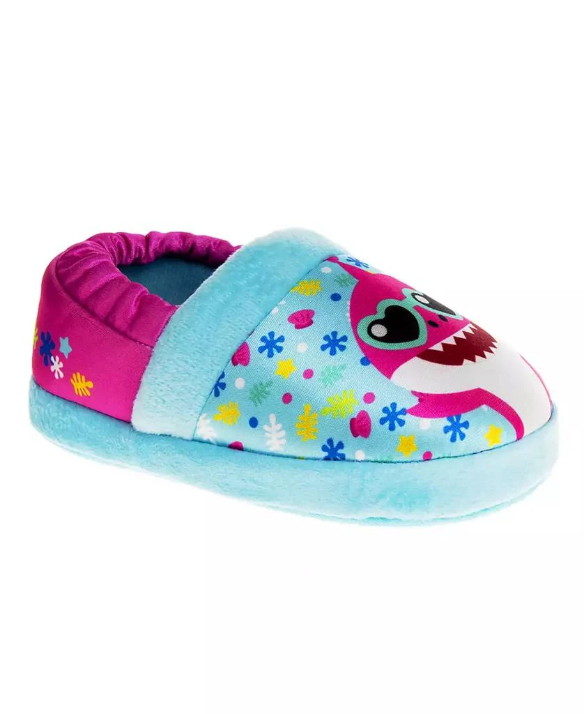 商品Baby Shark|Toddler Girls Cool and Friendly Dual Sizes House Slippers,价格¥172,第1张图片