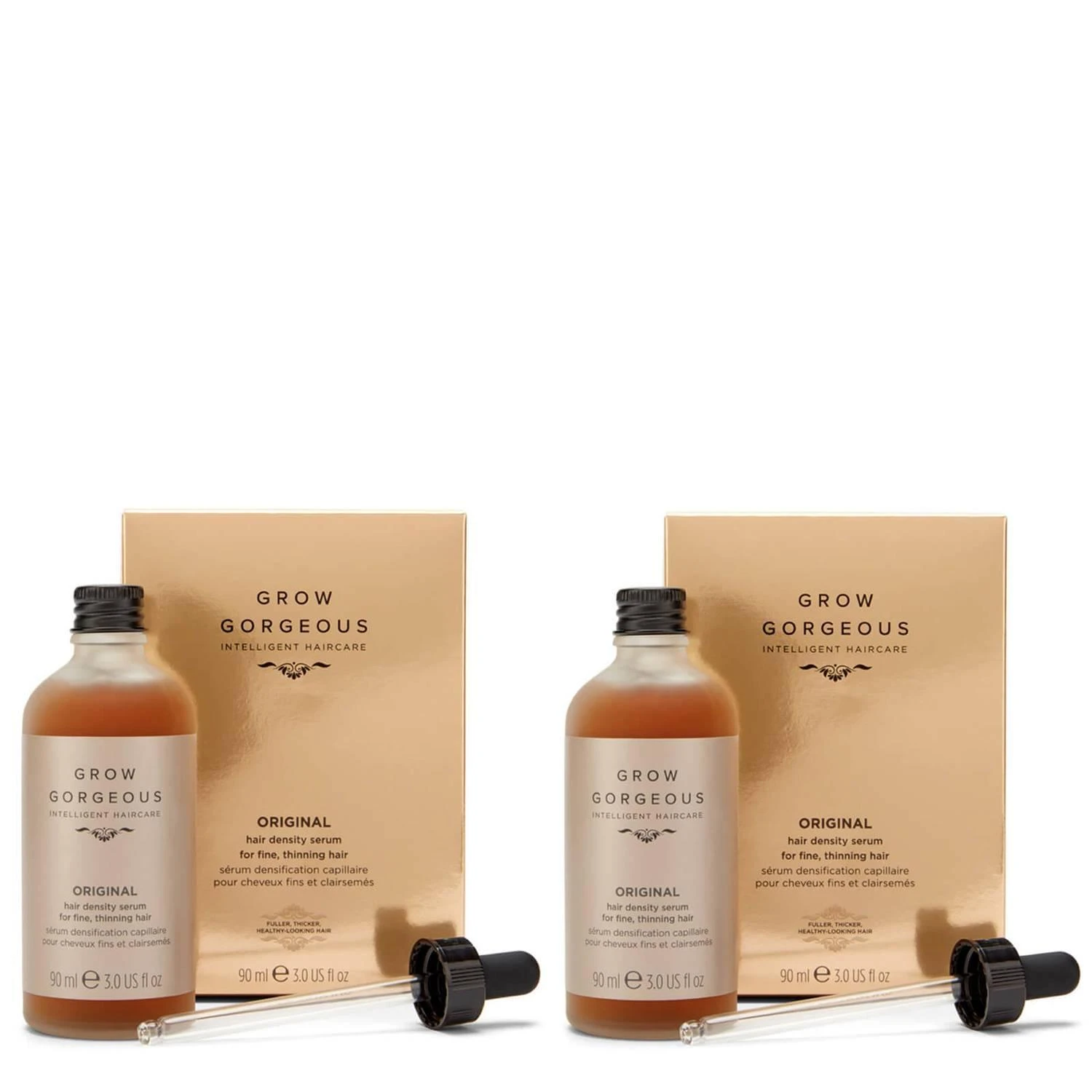 商品Grow Gorgeous|Supersize Hair Density Original Duo (Worth $100.00),价格¥687,第1张图片