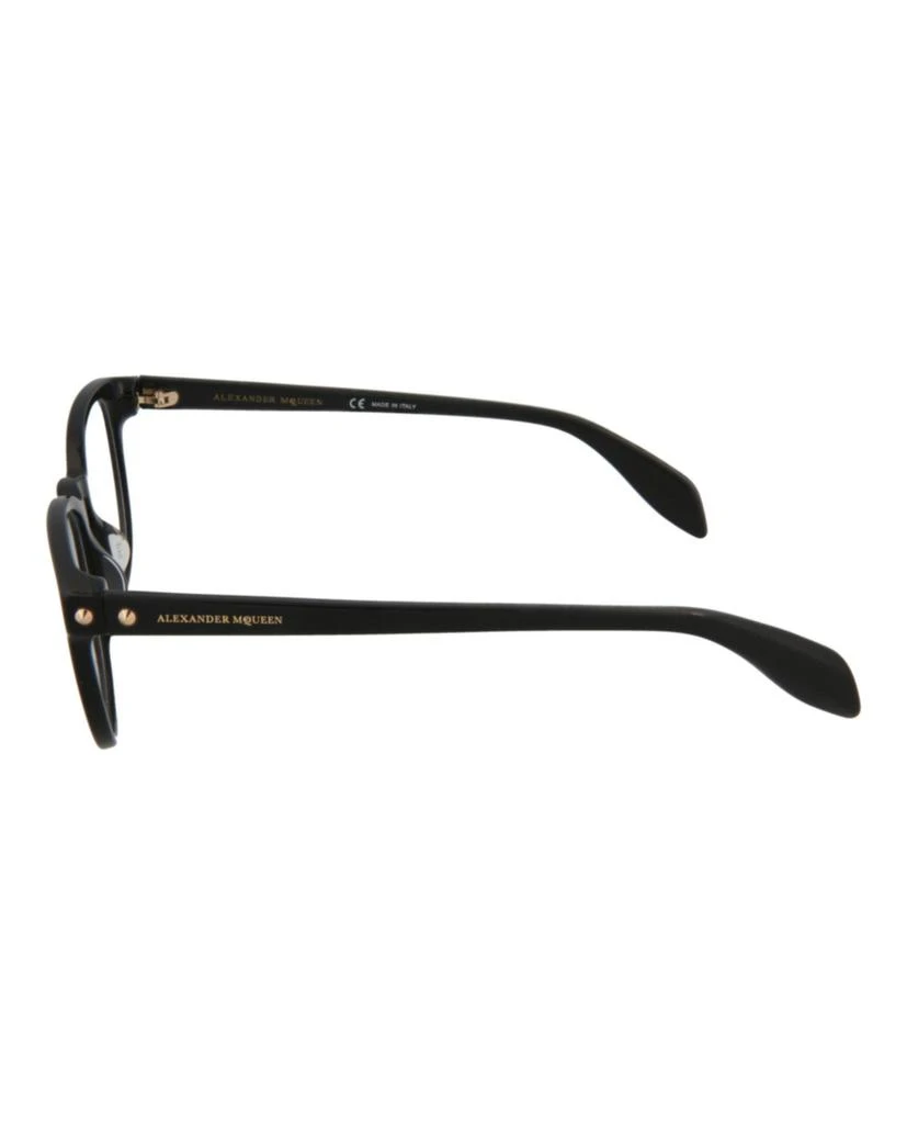 商品Alexander McQueen|Round-Frame Optical Glasses,价格¥659,第3张图片详细描述
