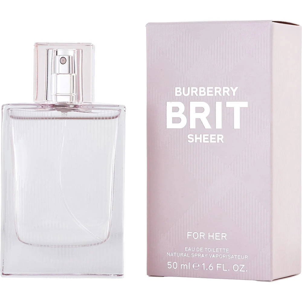 商品Burberry|BURBERRY 博柏利风格系列 Brit Sheer 女士淡香水 EDT50ml（新包装）,价格¥257,第1张图片