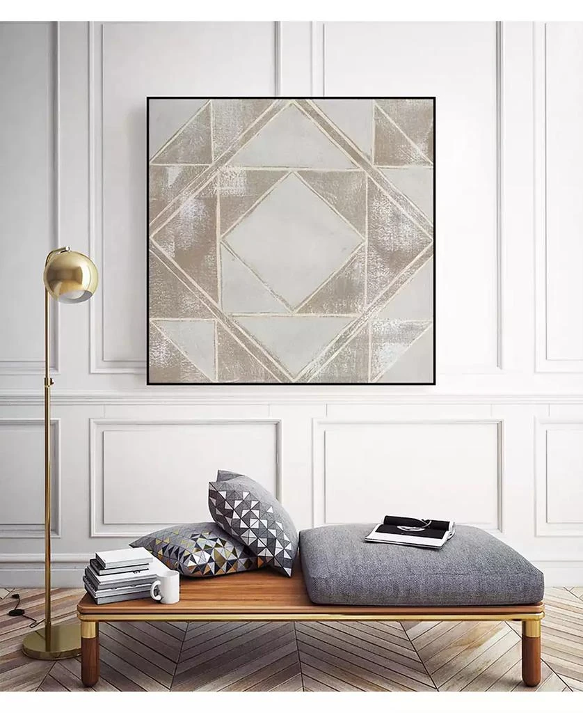 20" x 20" Geometric Veil II Art Block Framed Canvas 商品