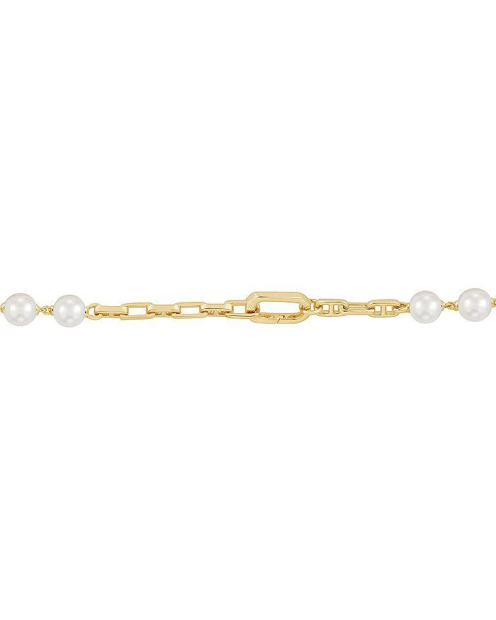 商品Bloomingdale's Fine Collection|Cultured Freshwater Pearl Station Collar Necklace in 14K Yellow Gold, 18",价格¥63318,第3张图片详细描述