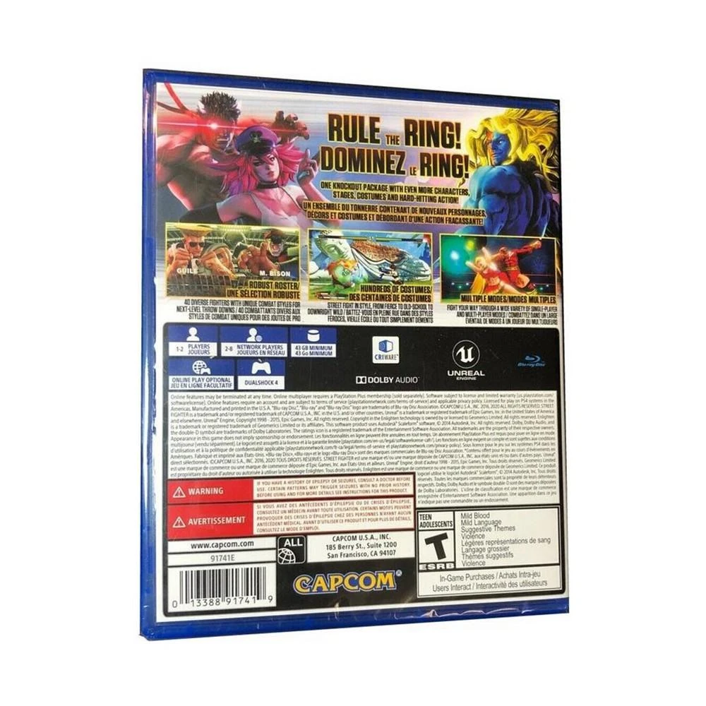 商品CAPCOM|Street Fighter V Champion Edition - Sony PlayStation 4,价格¥195,第2张图片详细描述