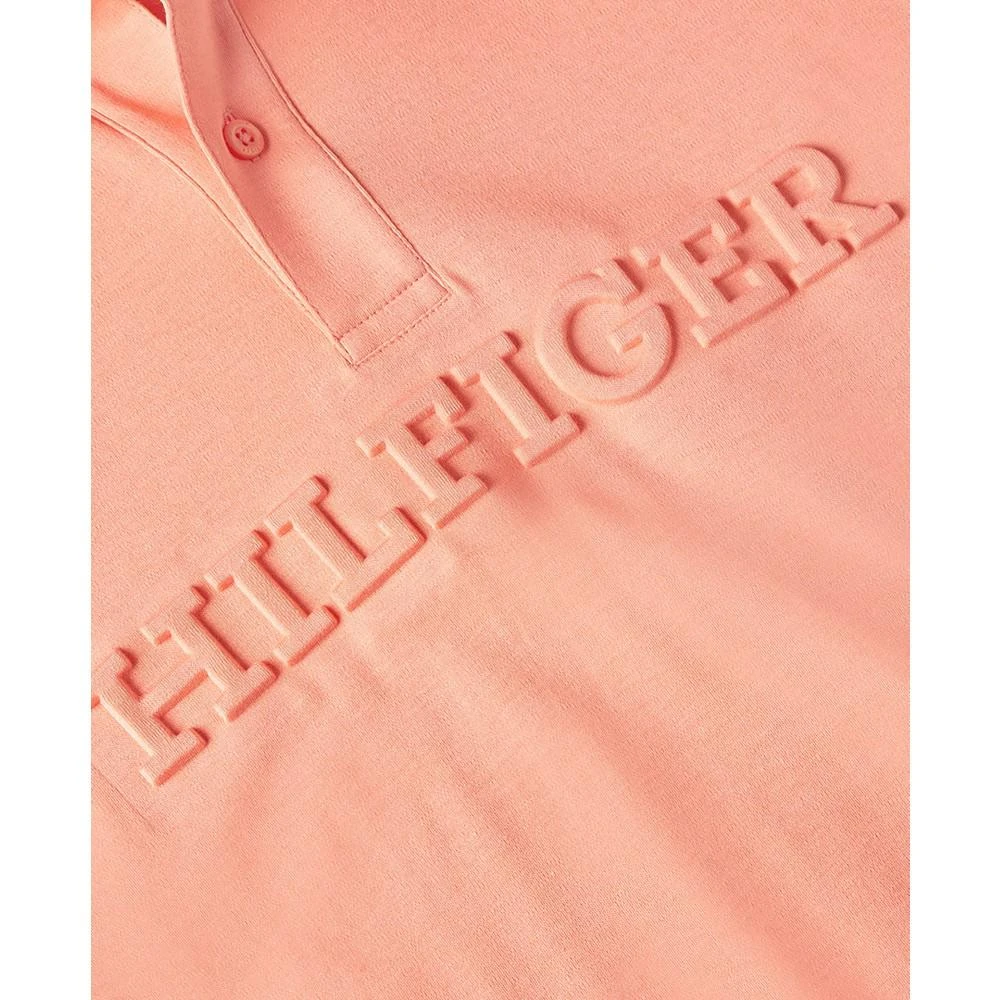 商品Tommy Hilfiger|Men's Cotton Monotype Logo Regular Fit Polo,价格¥403,第3张图片详细描述