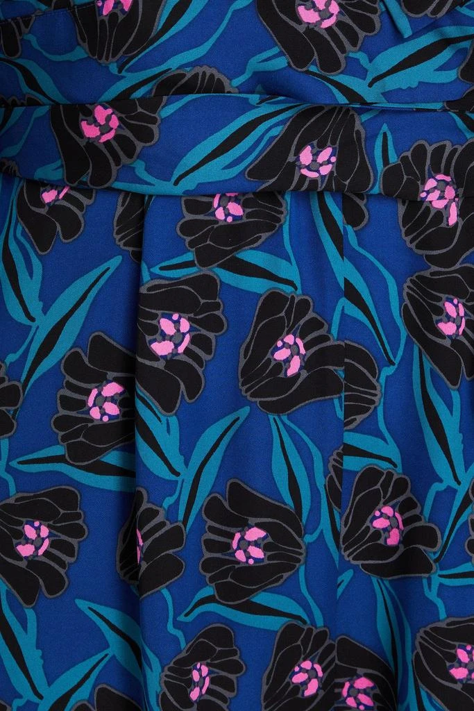商品Diane von Furstenberg|Piper floral-print crepe wide-leg jumpsuit,价格¥1119,第4张图片详细描述