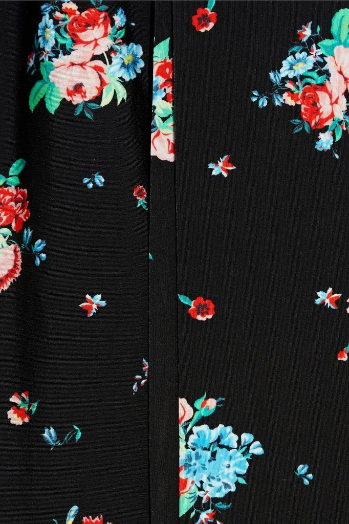 商品Paco Rabanne|Wrap-effect floral-print satin-jersey midi skirt,价格¥934,第2张图片详细描述
