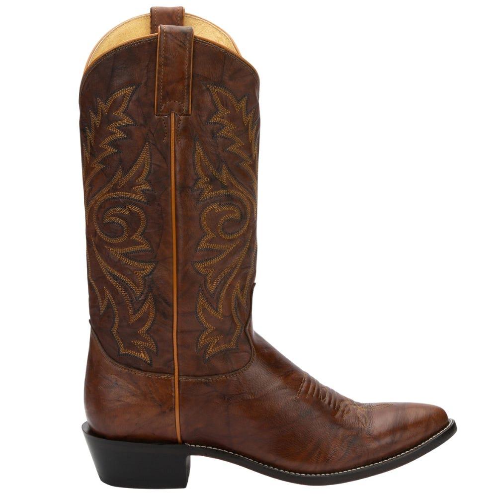 Buck Round Toe Cowboy Boots商品第1张图片规格展示