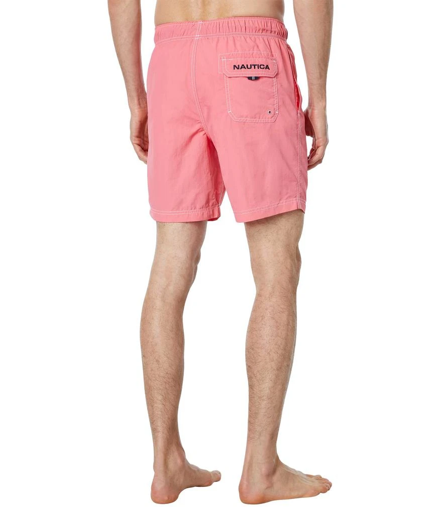 商品Nautica|8" Solid Quick-Dry Swim,价格¥243,第2张图片详细描述