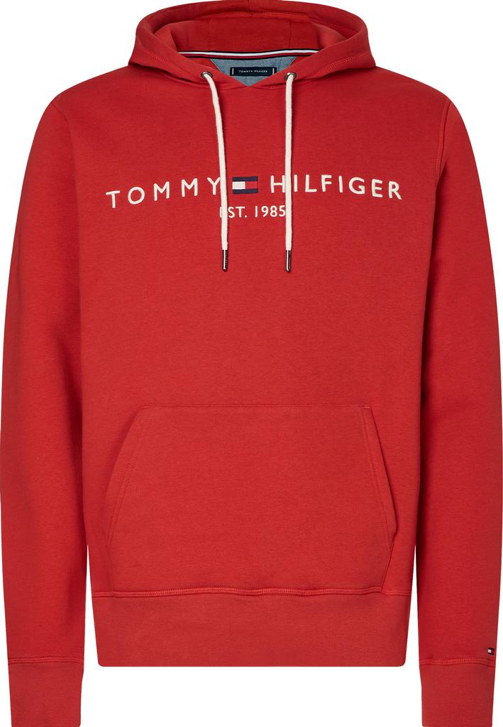 Tommy Hilfiger Logo Hoodie Red MW0MW11599 XNJ商品第1张图片规格展示