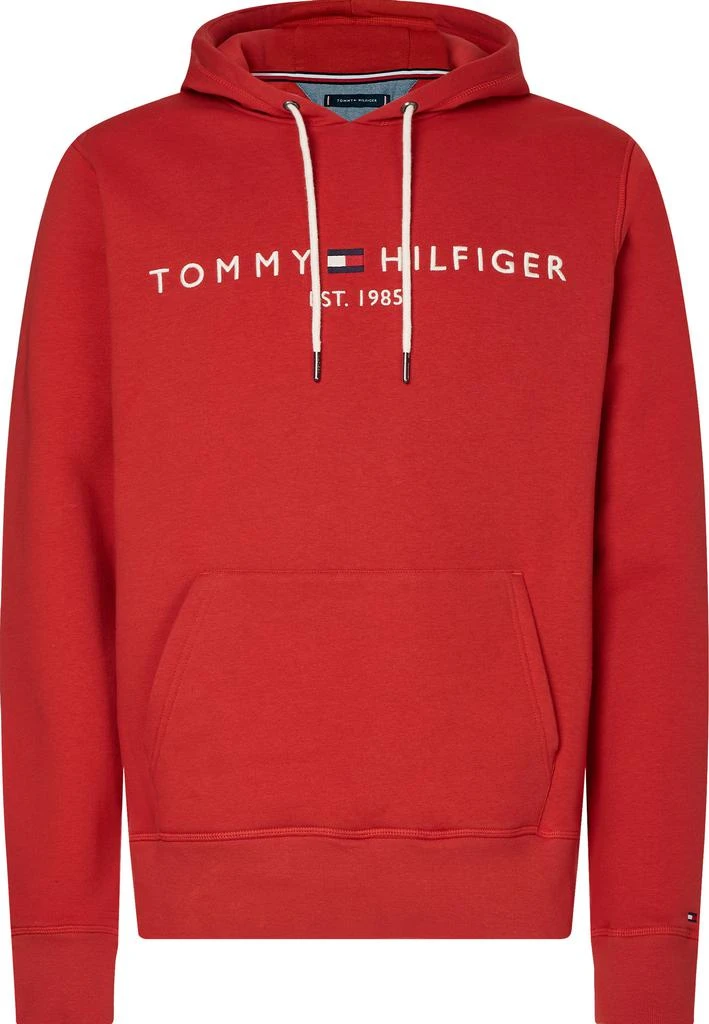 商品Tommy Hilfiger|Tommy Hilfiger Logo Hoodie Red MW0MW11599 XNJ,价格¥862,第1张图片