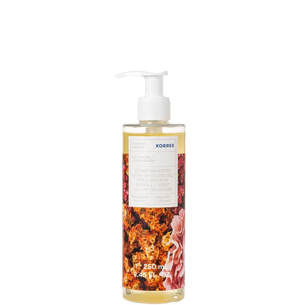 商品KORRES|KORRES Sea Lavender Instant Smoothing Serum-In-Shower Oil 250ml,价格¥252,第1张图片