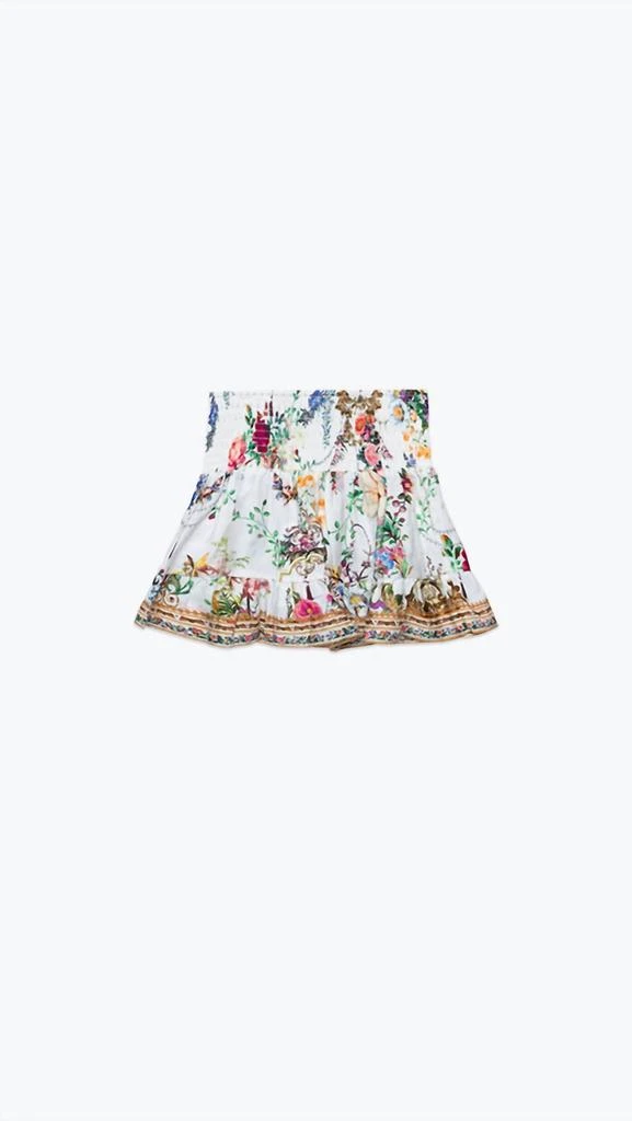 商品Camilla|Girls - Shirring Waist Skirt In Floral Print,价格¥628,第1张图片详细描述