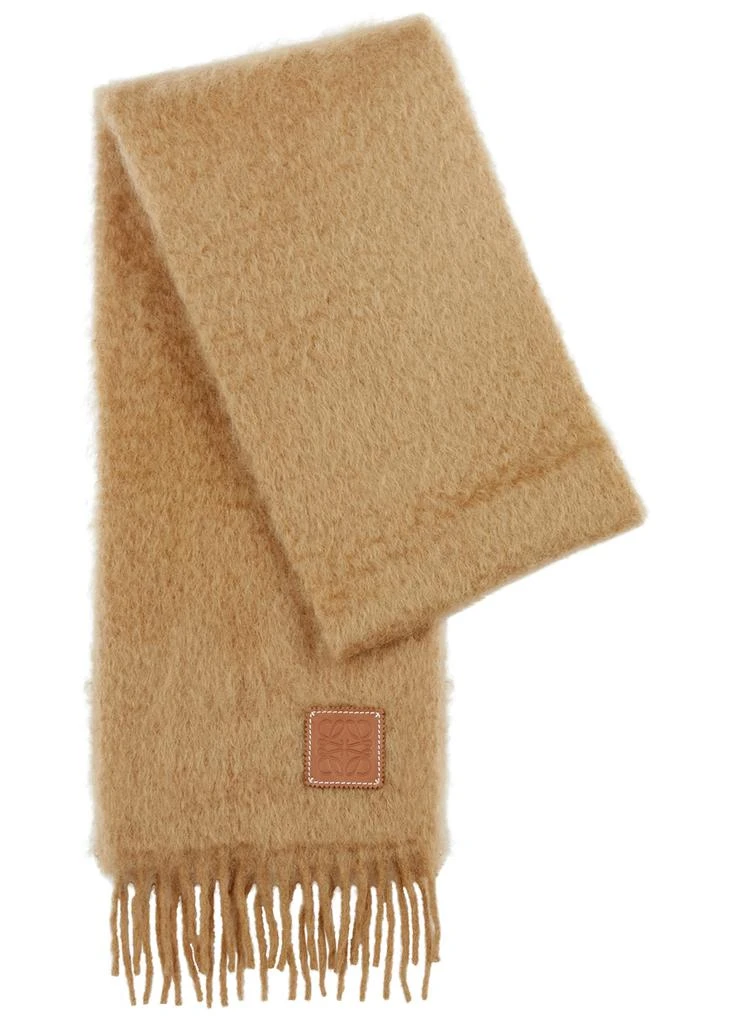 商品Loewe|Mohair-blend scarf,价格¥2105,第1张图片