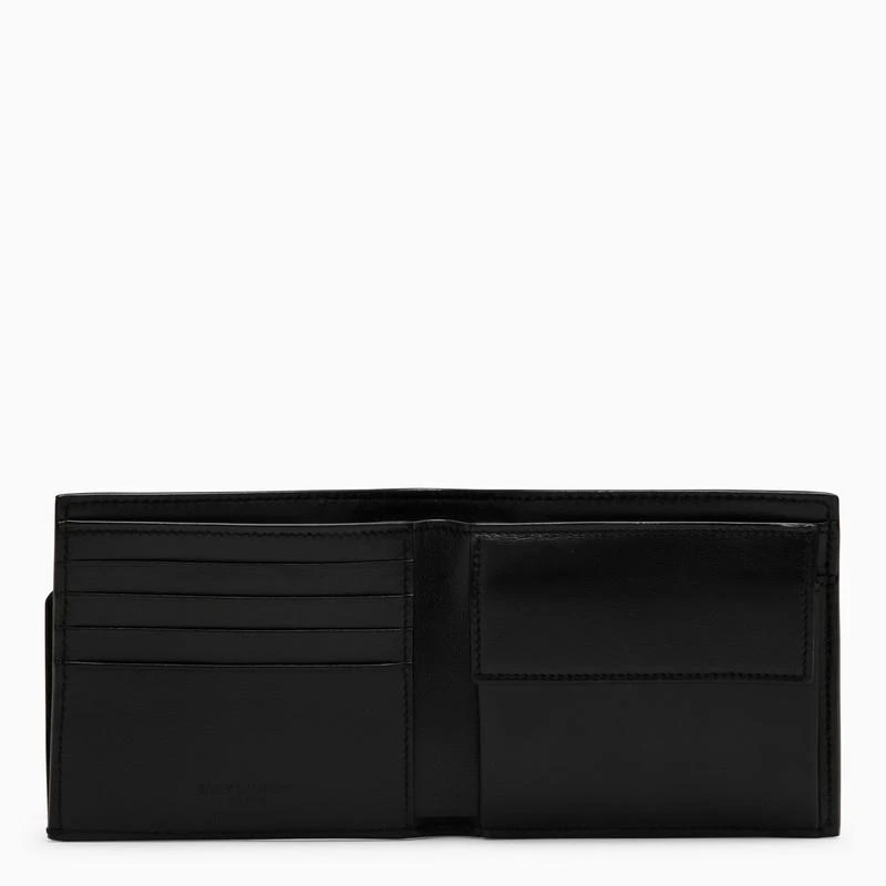 商品Yves Saint Laurent|Black grained leather East/West wallet with coin purse,价格¥3320,第2张图片详细描述