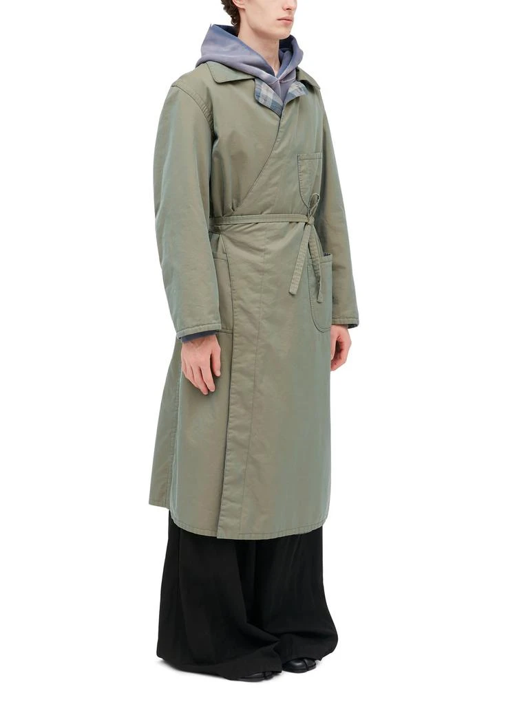 商品MAISON MARGIELA|Reversible tonic cotton trench coat,价格¥25706,第4张图片详细描述