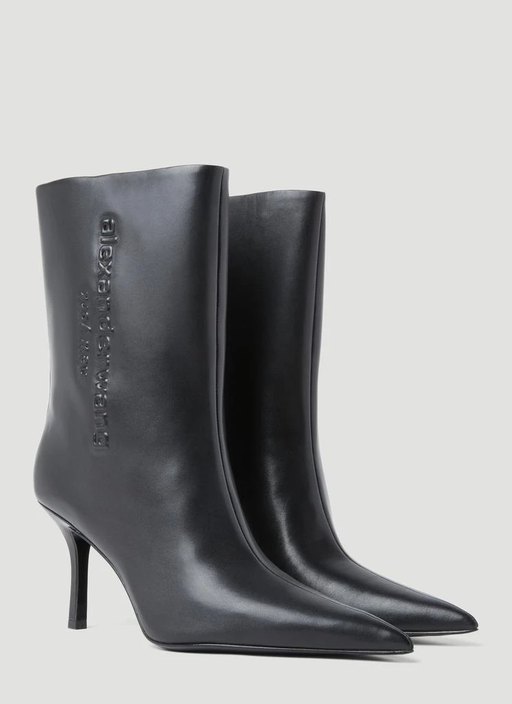 商品Alexander Wang|Delphine Leather Ankle Boots,价格¥3577,第2张图片详细描述