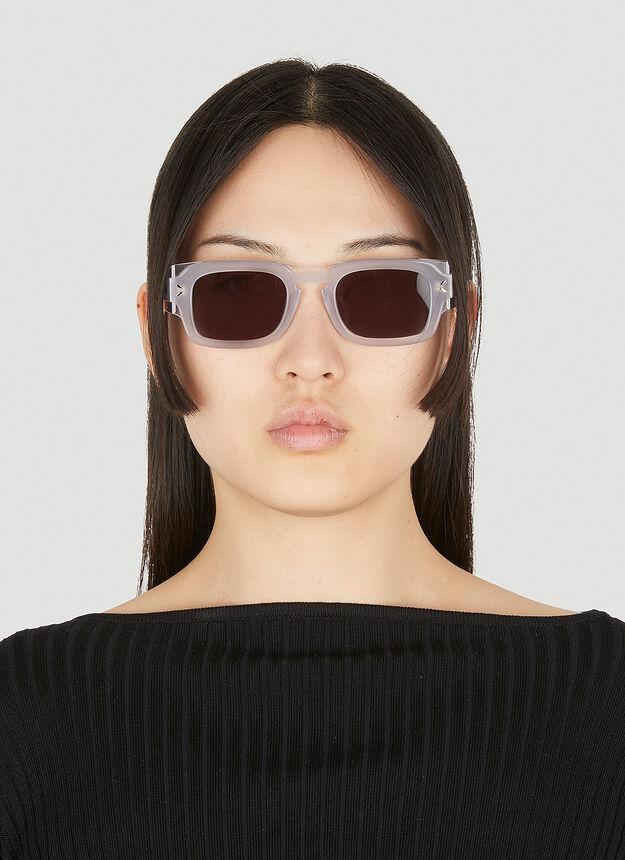 Striae Sunglasses in White商品第2张图片规格展示