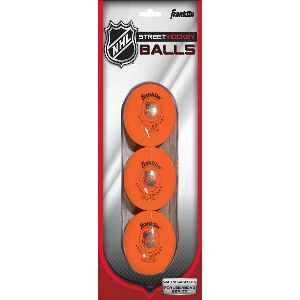 商品Franklin|Nhl Hi Density Ball 3 Pack,价格¥144,第3张图片详细描述