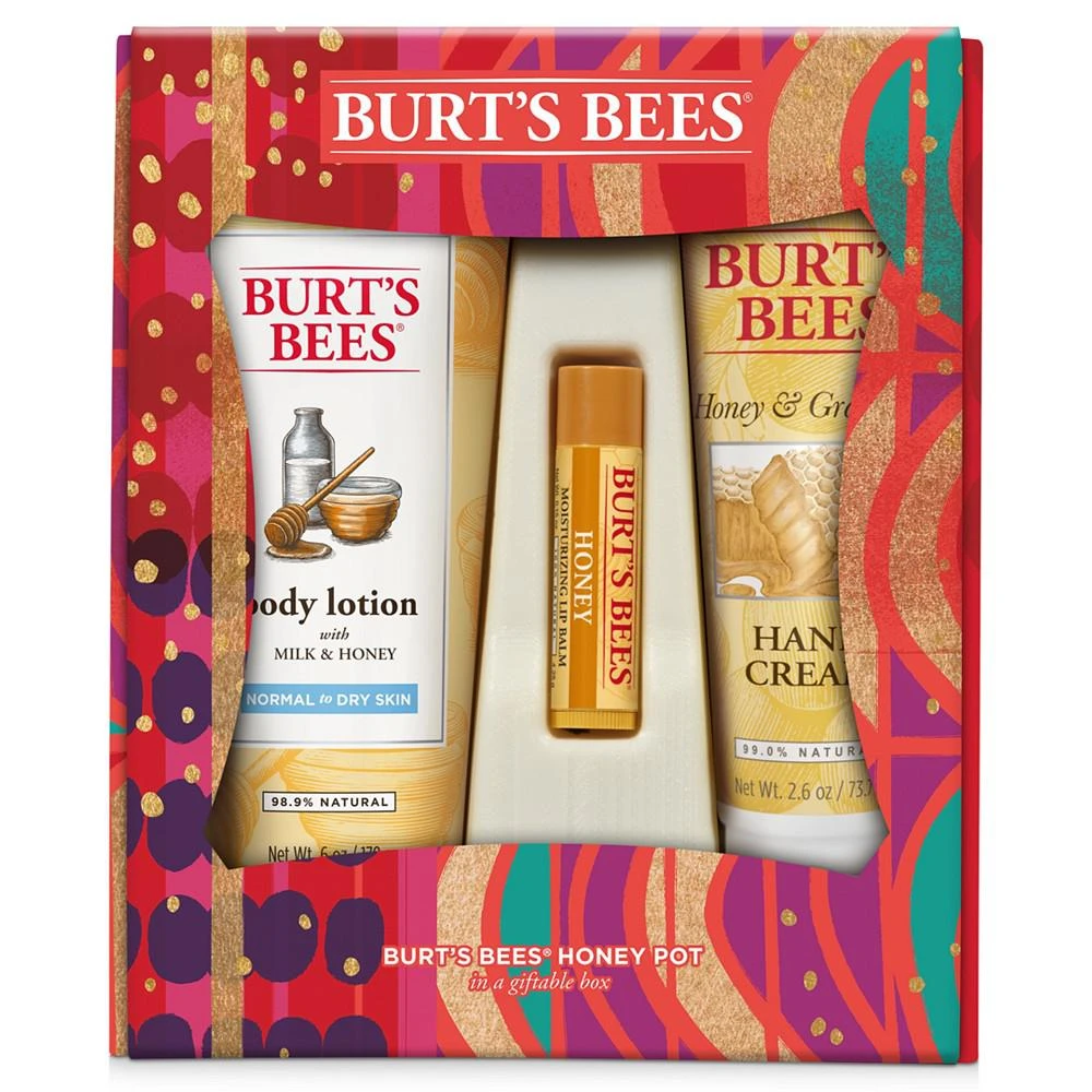 商品Burt's Bees|蜜罐三件套装,价格¥112,第1张图片