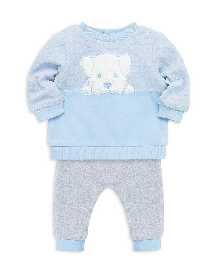 商品Little Me|Boys' Puppy Velour Top & Pants Set - Baby,价格¥144,第3张图片详细描述