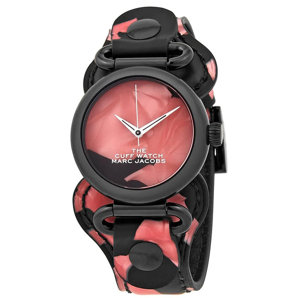 商品Marc Jacobs|The Cuff Quartz Pink Dial Ladies Watch MJ0120190885,价格¥488,第1张图片