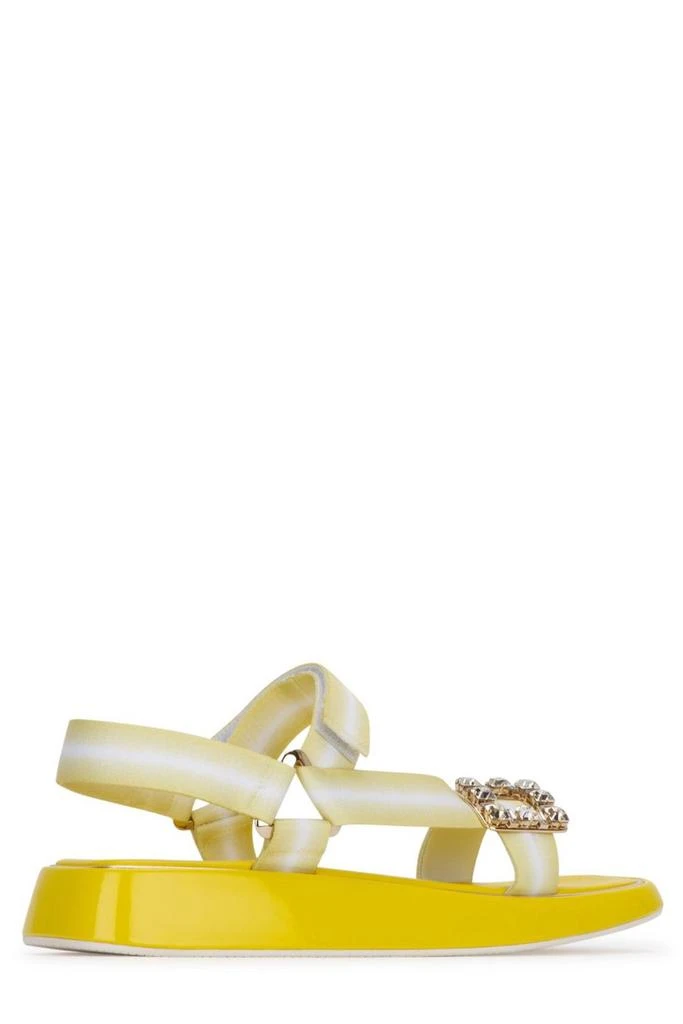 商品Roger Vivier|Roger Vivier Buckle Open-Toe Sandals,价格¥4599,第2张图片详细描述