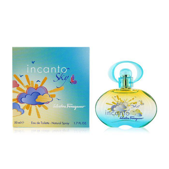 商品Salvatore Ferragamo|菲拉格慕  晴空梦影女士淡香水 Incanto Sky EDT 50ml/1.7oz,价格¥286,第4张图片详细描述