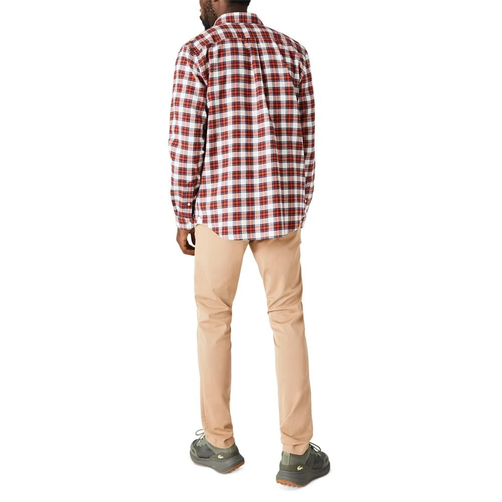 商品Lacoste|Men's Check Flannel Shirt,价格¥245,第4张图片详细描述