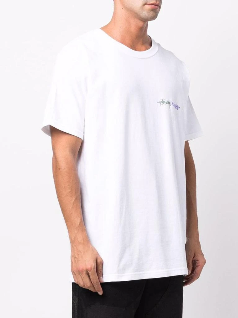 商品STUSSY|STUSSY - Printed Cotton T-shirt,价格¥408,第2张图片详细描述