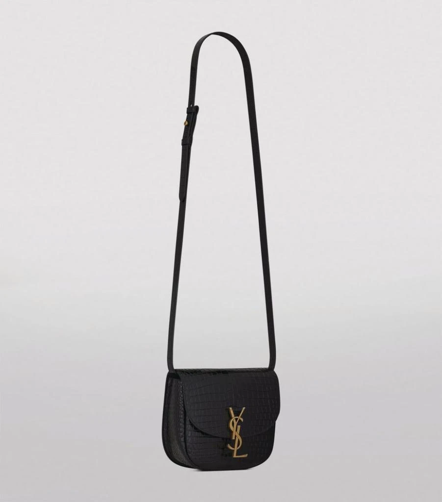 商品Yves Saint Laurent|Small Kaia Croc-Embossed Satchel,价格¥15788,第2张图片详细描述